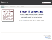 Tablet Screenshot of initiative.com.au